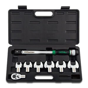 8PCS 1/2" DR. Head-Interchangeable Spanner Torque Wrench Set