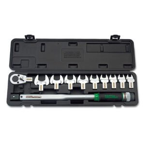 11PCS 1/2" DR. Head-Interchangeable Spanner Torque Wrench Set