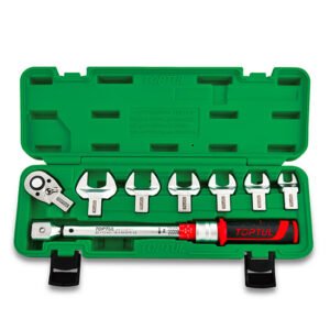 8PCS 1/2" DR. Interchangeable Head Torque Wrench Set