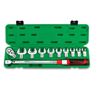 11PCS 1/2" DR. Interchangeable Head Torque Wrench Set